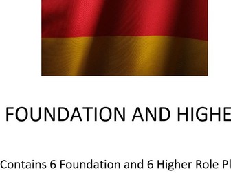 AQA German GCSE 2026 Role Play Booklet