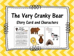 The Very Cranky Bear Story Card and Characters by ...