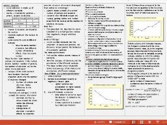 AQA A Level Chemistry knowledge organiser -Physical