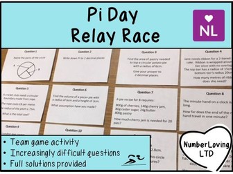 Pi Day Relay Race