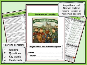Anglo-Saxon and Norman Reading Booklet