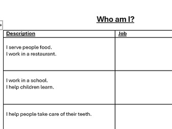 careers bingo game