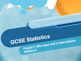 GCSE Statistics Data Collection Athletics Project (Part 4)