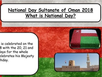 Oman National Day 2019 presentation