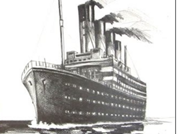 Cloud Drawing, Sinking Of The Rms Titanic, Ship, Tutorial, Cartoon, Line  Art, Howto, Steampowered Vessels png | Klipartz