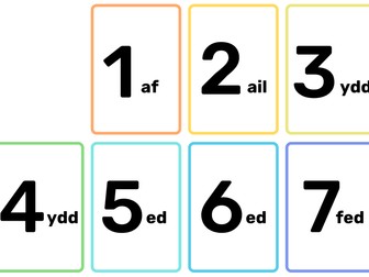 Welsh Dates Cards