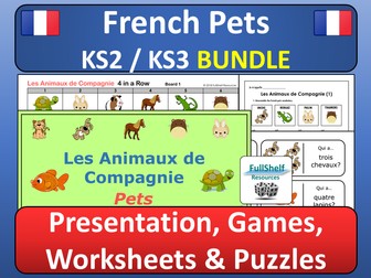 French Pets BUNDLE FSL MFL