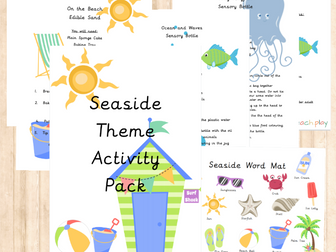 Seaside Theme Activity Pack