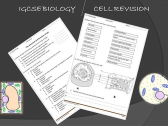 IGCSE Biology- Cell revision worksheet