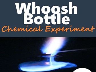 Whoosh Bottle EASY TO-DO Chemical Experiment (Back to School)