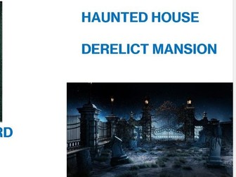 Gothic literature display