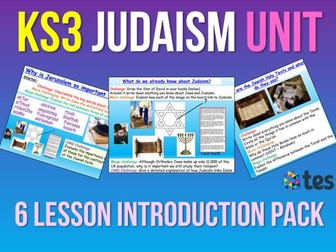 Judaism UNIT