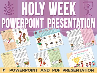 Holy Week PowerPoint Presentation