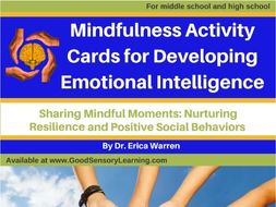 Mindful Activity Cards for Developing Emotional Intelligence