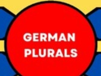 German Plurals Mind Maps
