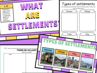 Lesson 1 - What is a settlement?