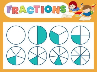 Fractions unit of work