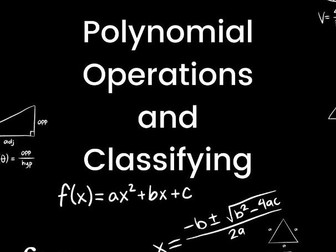 Exploring Polynomial Operations and Classification