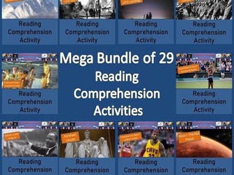 UKS2 Literacy - Mega Bundle of Year 6 Reading Comprehension Activities