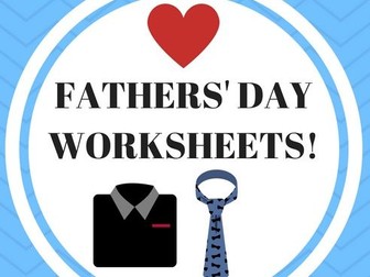 Father's Day Worksheets (Primary)