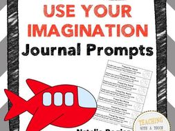 Use Your Imagination Journal: 25 Journal Writing Prompts