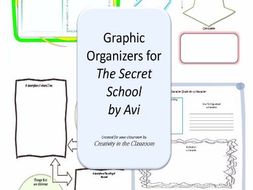 Graphic Organizers Plus Crossword Puzzles for The Secret School