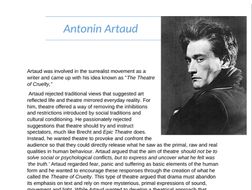 GCSE/A-LEVEL Artaud case file