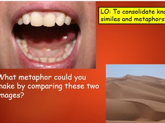 KS2/3 Simile and Metaphor Consolidation