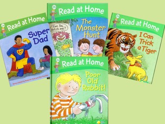 English-Ukrainian Oxford Reading Tree: Level 2:  Read at Home: 4 Books