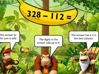 Y3 Bananarama - Subtraction Reasoning