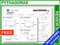 Pythagoras (GCSE Topic Review)