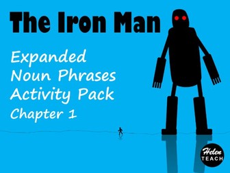 Iron Man Expanded Noun Phrase Activity Pack Chapter 1