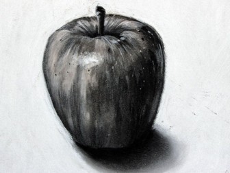 How to draw an abject in 3D using tonal light and shadow