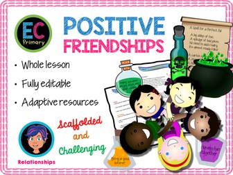Positive Friendships PSHE Lesson