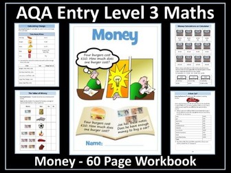 Money - AQA Entry Level 3 Maths