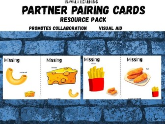 Pairing Cards Activity: Fun Ice Breaker for KS1 & KS2