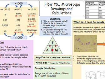 GCSE Microscope Support Mat