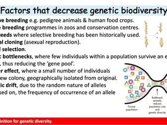Calculating Genetic Biodiversity OCR A Bio