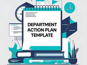 Department Action Plan Template
