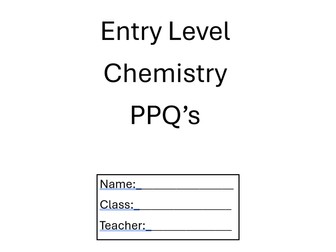 WJEC Entry Level Chemistry Past Paper Questions