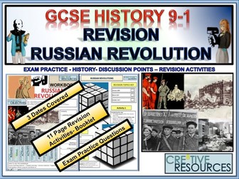 Russian Revolution 1917 and 1905 Home learning