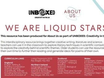 UNBOXED Learning - About Us: We are Liquid Stars Ages 7-14