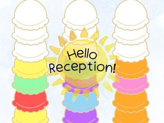 Ice Cream Repeating Patterns - EYFS Maths