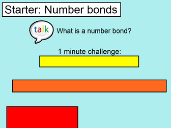 Maths Pairs to 100 (number bonds)
