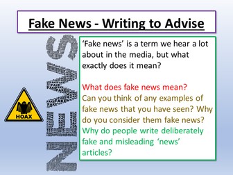 Fake News Leaflet