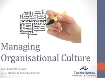 AQA Business - Managing Organisational Culture