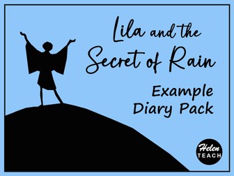 Lila and the Secret of Rain Example Diary Text Pack