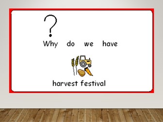 Harvest Festival Assembly