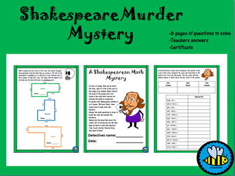 Shakespeare Math Mystery