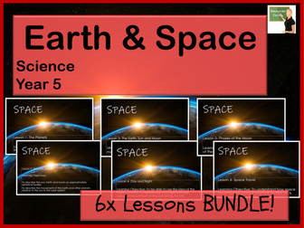 Science- Earth & Space Year 5 BUNDLE!